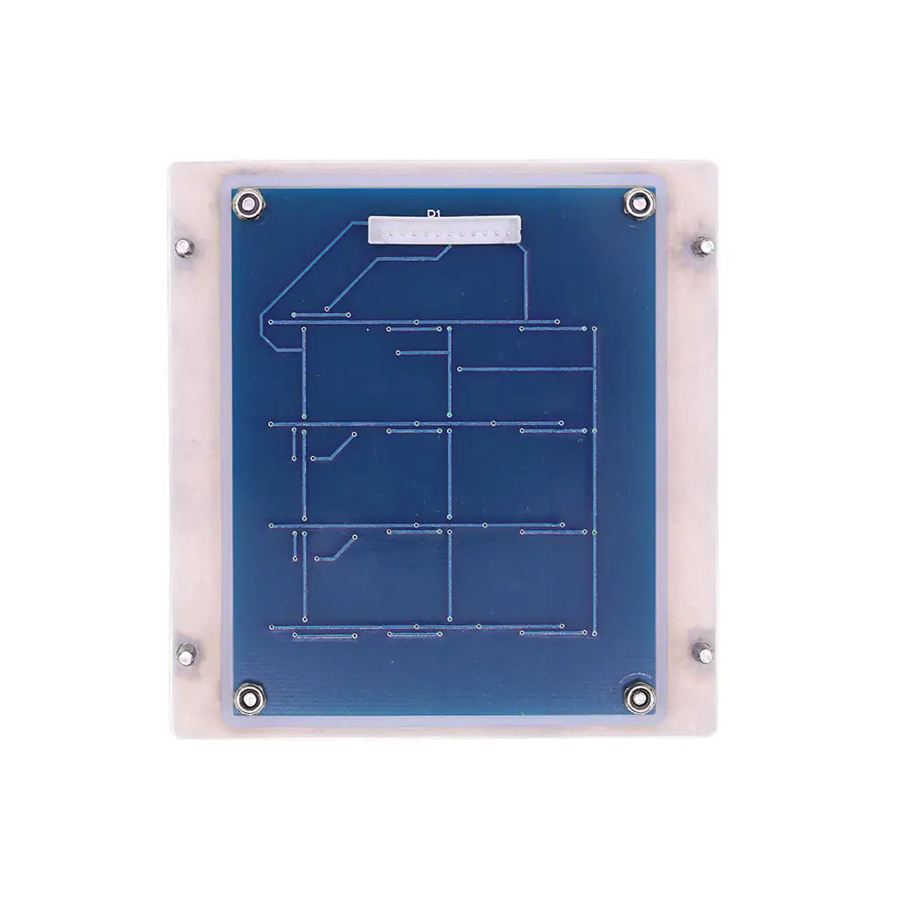 Clavier industriel étanche en métal rétroéclairé par LED avec 12 touches