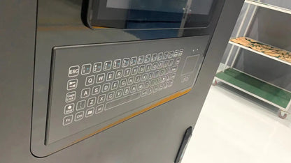 IP66 Waterproof Industrial Metal Medical Grade Ultra-thin Membrane Keyboard