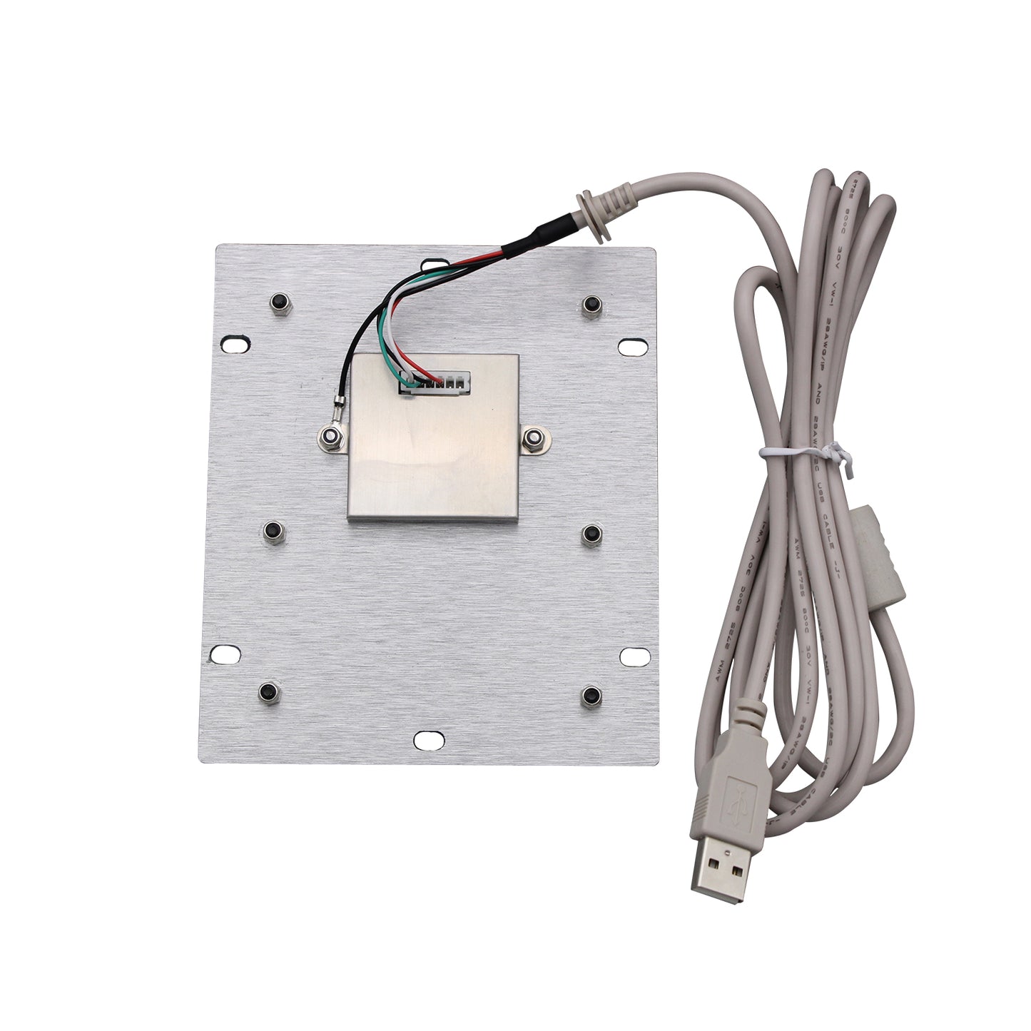 18 Key IP65 Compact Vandal Proof Stainless Steel Industrial Metal Numeric Keypad