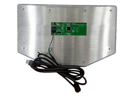 89Keys IP66 Dynamic Sealed and Ruggedized Silicone Rubber Keyboard with Touchpad