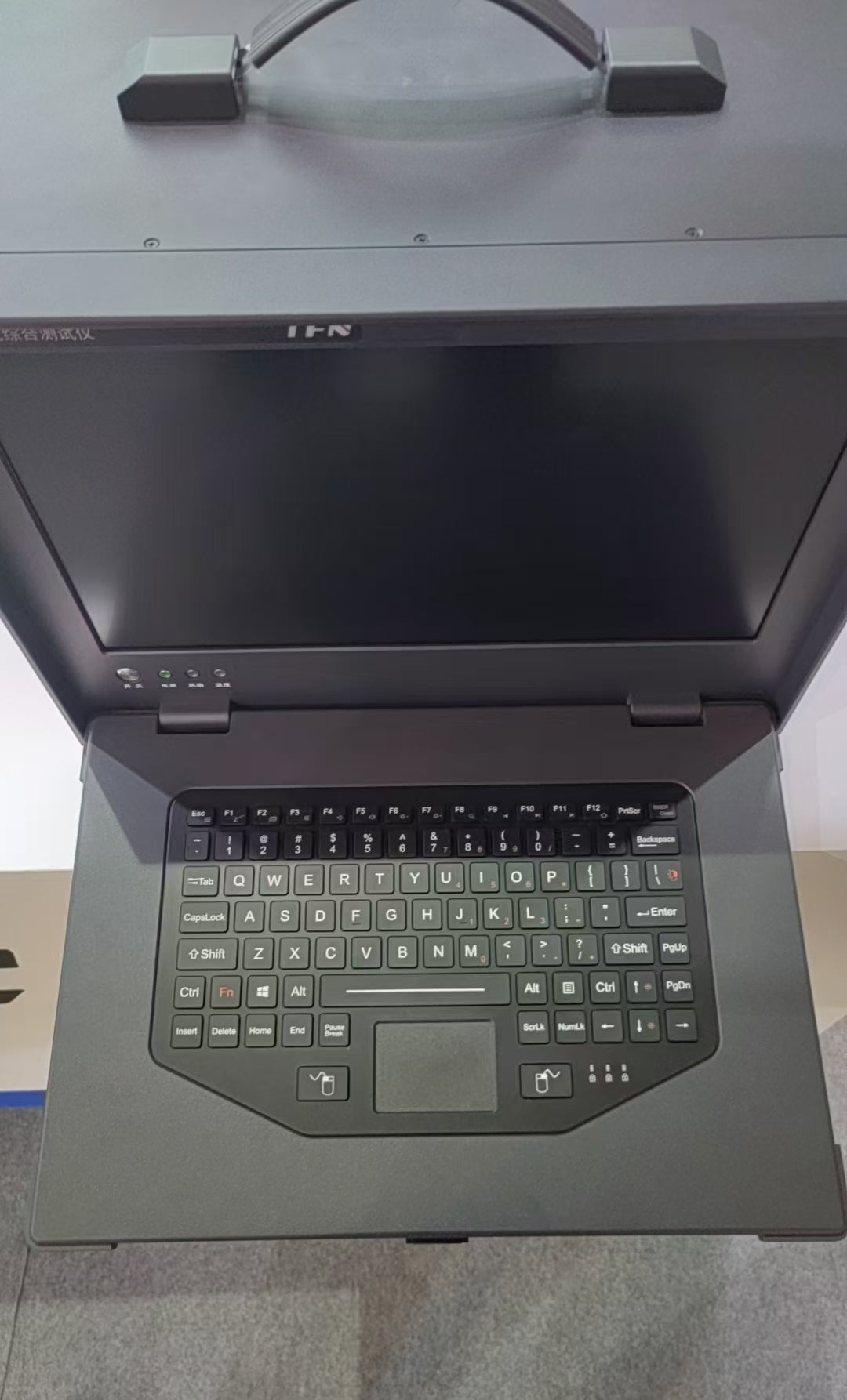 89Keys IP66 Dynamic Sealed and Ruggedized Silicone Rubber Keyboard with Touchpad