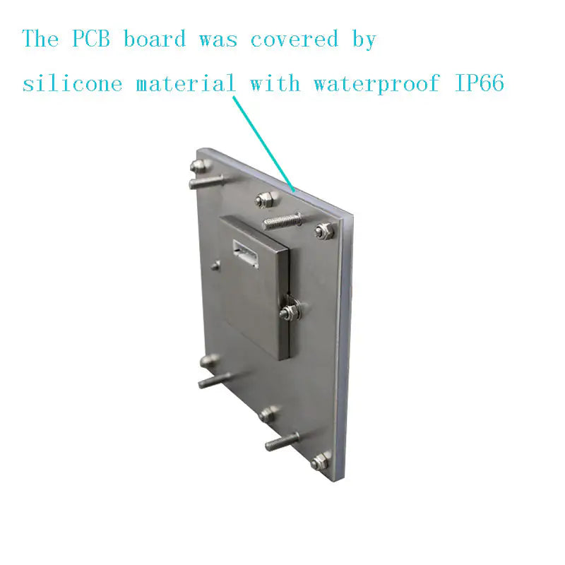 4x4 Metal Matrix Keypad IP65 Waterproof Industrial Keyboard Custom Numeric Stainless Steel Keypad ATM Vending Machine Keyboard