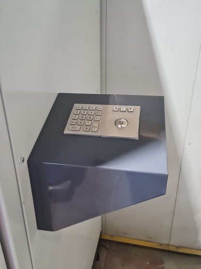 18 Keys Rugged Vandal-Proof Industrial Keyboard Metal Numeric Keypad With Trackball