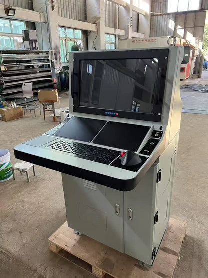 Industrial Metal Kiosk Full Size Computer Keyboard with Numeric Keypad Customizable Interface