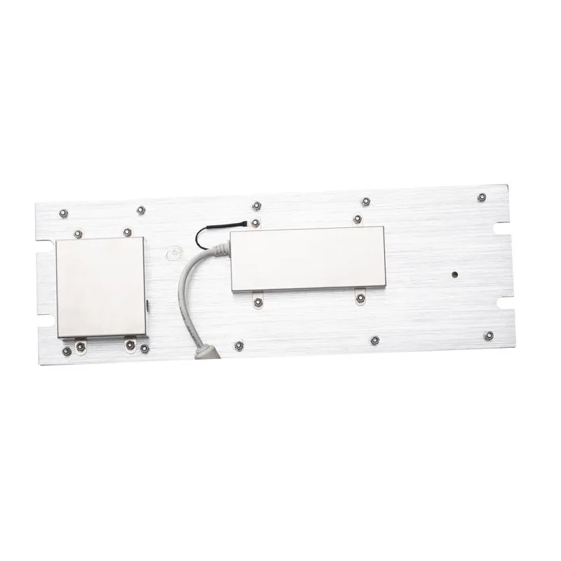 68Keys Compact Embedded IP65 Metal Industrial Stainless Steel Keyboard With Touchpad For Portable UAV ROV Operation Box