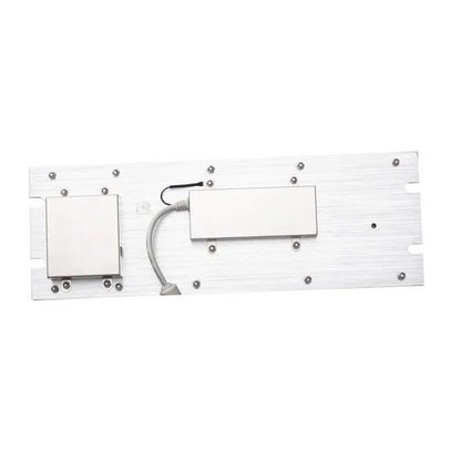 68Keys Compact Embedded IP65 Metal Industrial Stainless Steel Keyboard With Touchpad For Portable UAV ROV Operation Box