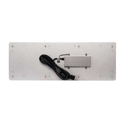 Foil Covered Keyboards, Compact Panel Mounted Membrane Keyboard With Touchpad