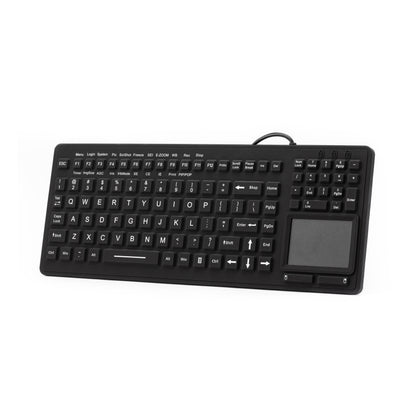 IP68 Waterproof Silicone Keyboard with Touchpad and Numeric Medical Keypad