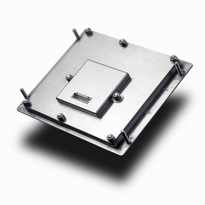 Clavier numérique industriel 4 x 4 en métal, 16 touches, antivandalisme, étanche IP65, rétroéclairage LED, USB