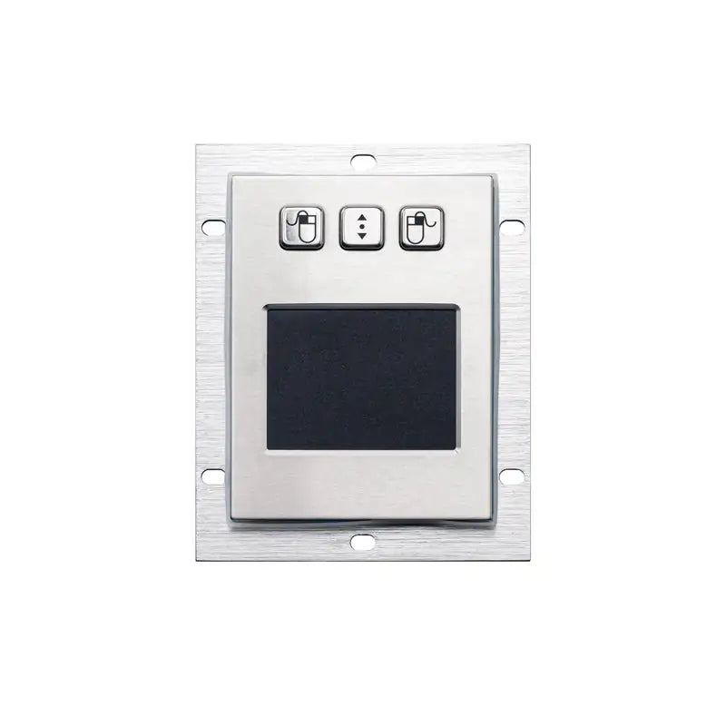Souris tactile filaire mini en métal, montage sur panneau USB PS2, 3 boutons, dispositif de pointage industriel