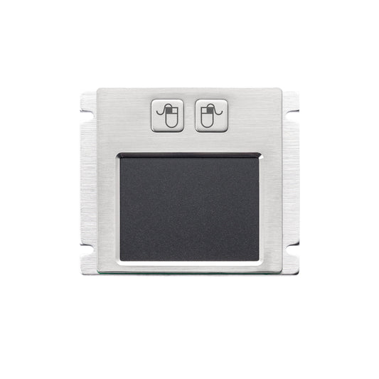 Mini USB Waterproof Industrial Touchpad Mouse With Stainless Steel Panel Mount For Explosion-Proof Box