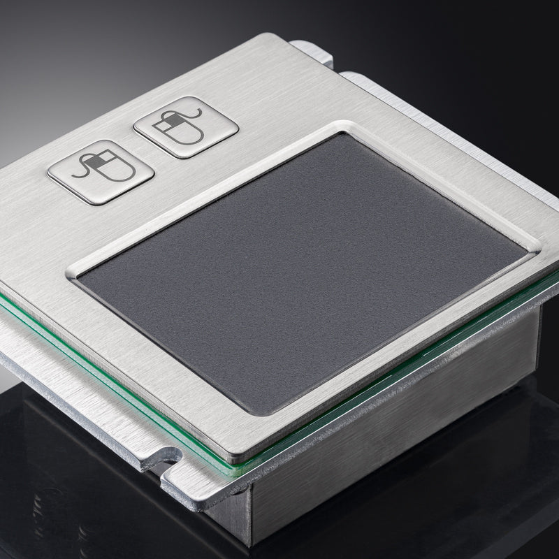 Mini USB Waterproof Industrial Touchpad Mouse With Stainless Steel Panel Mount For Explosion-Proof Box