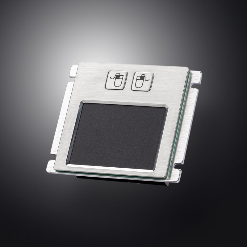 Mini USB Waterproof Industrial Touchpad Mouse With Stainless Steel Panel Mount For Explosion-Proof Box