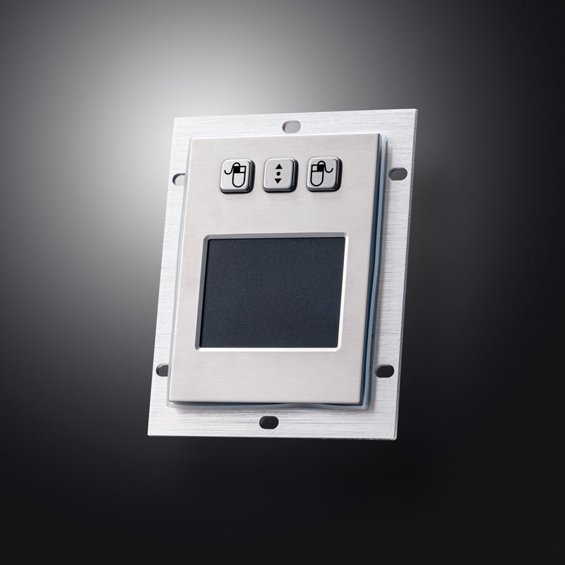 USB PS2 Panel Mount Wired Mini Metal Touchpad Mouse With 3 Buttons Industrial Pointing Device Touch Pad