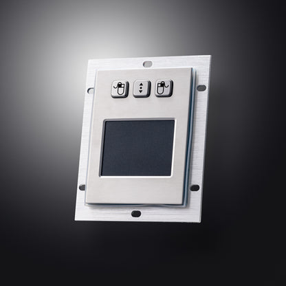 USB PS2 Panel Mount Wired Mini Metal Touchpad Mouse With 3 Buttons Industrial Pointing Device Touch Pad