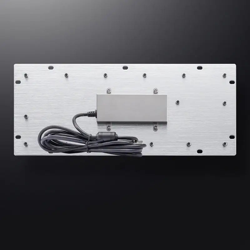 65 Keys Mini Compact Format IP65 Panel Mount Metal Keyboard With USB Port