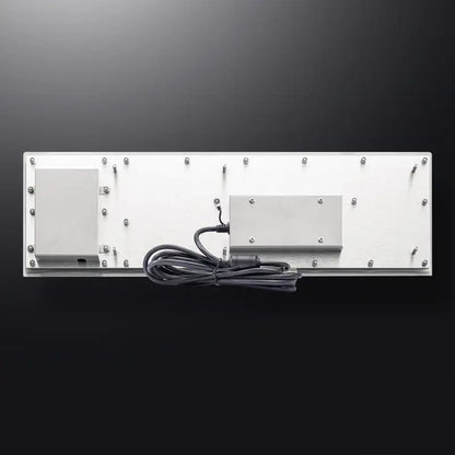 67Keys Panel Mount USB Industrial Stainless Steel Metal Rugged Keyboard With Trackball For Self Service Kiosk Laser Cutting Machine