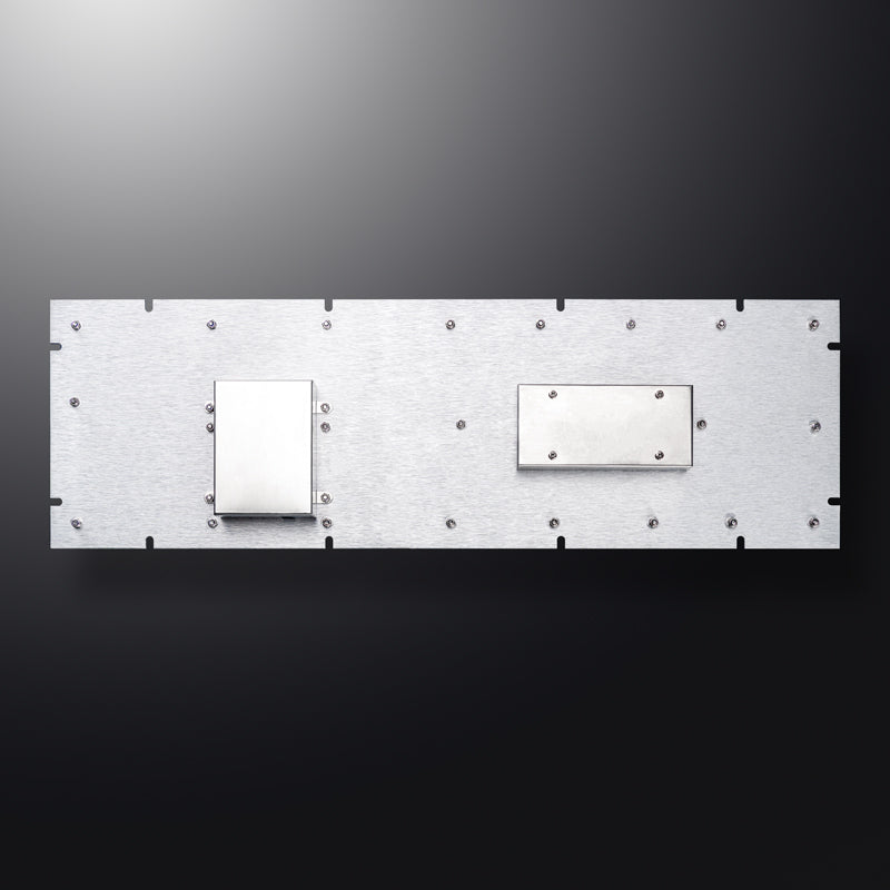 106Keys All-In-One IP65 Full Size Industrial Metal Kiosk Stainless Steel Touchpad Keyboard With Numeric Keypad For Laser Cutting