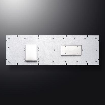 106Keys All-In-One IP65 Full Size Industrial Metal Kiosk Stainless Steel Touchpad Keyboard With Numeric Keypad For Laser Cutting