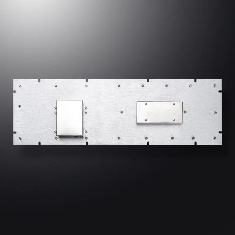 106Keys All-In-One IP65 Full Size Industrial Metal Kiosk Stainless Steel Touchpad Keyboard With Numeric Keypad For Laser Cutting