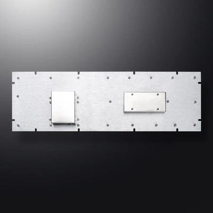 106Keys All-In-One IP65 Full Size Industrial Metal Kiosk Stainless Steel Touchpad Keyboard With Numeric Keypad For Laser Cutting