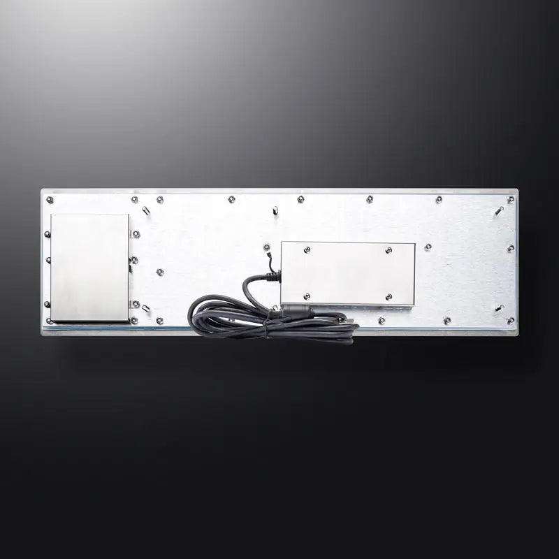 65 Keys IP65 Metal Industrial Stainless Steel USB Kiosk Keyboard With Touchpad For Ticket Vending Machine Control Cabinets