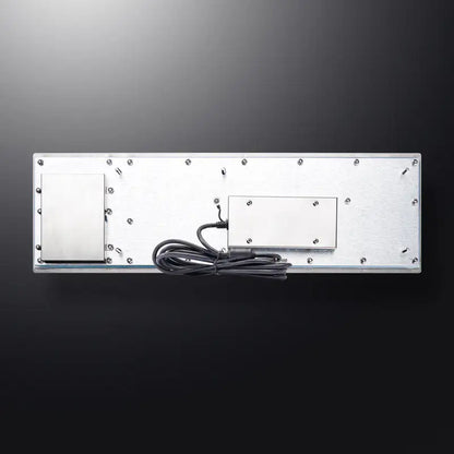 65 Keys IP65 Metal Industrial Stainless Steel USB Kiosk Keyboard With Touchpad For Ticket Vending Machine Control Cabinets