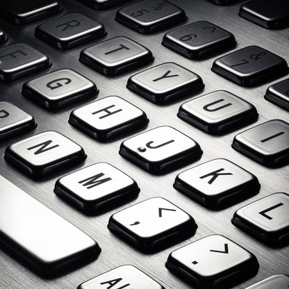 Heavy Duty 89Key Industrial Stainless Steel Integrated Touchpad Desktop Metal Keyboard For Coal Mine And Petrochemical Equipment