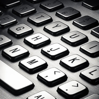 Heavy Duty 89Key Industrial Stainless Steel Integrated Touchpad Desktop Metal Keyboard For Coal Mine And Petrochemical Equipment