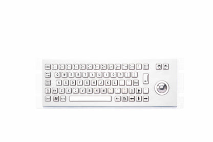 Industrial Kiosk Keypads Custom Vandal Proof Metal Keyboards With Trackball