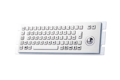 Industrial Kiosk Keypads Custom Vandal Proof Metal Keyboards With Trackball