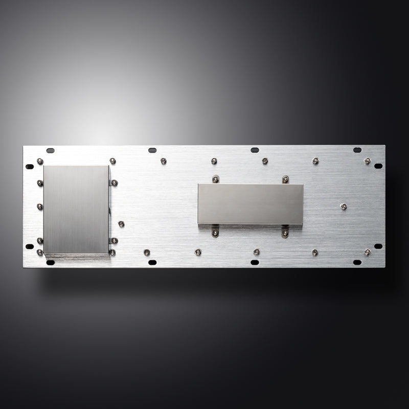 Custom Metal Industrial Touchpad Keyboards Brushed Stainless Steel Keyboard For Kiosks Medical CNC Machine Drone console