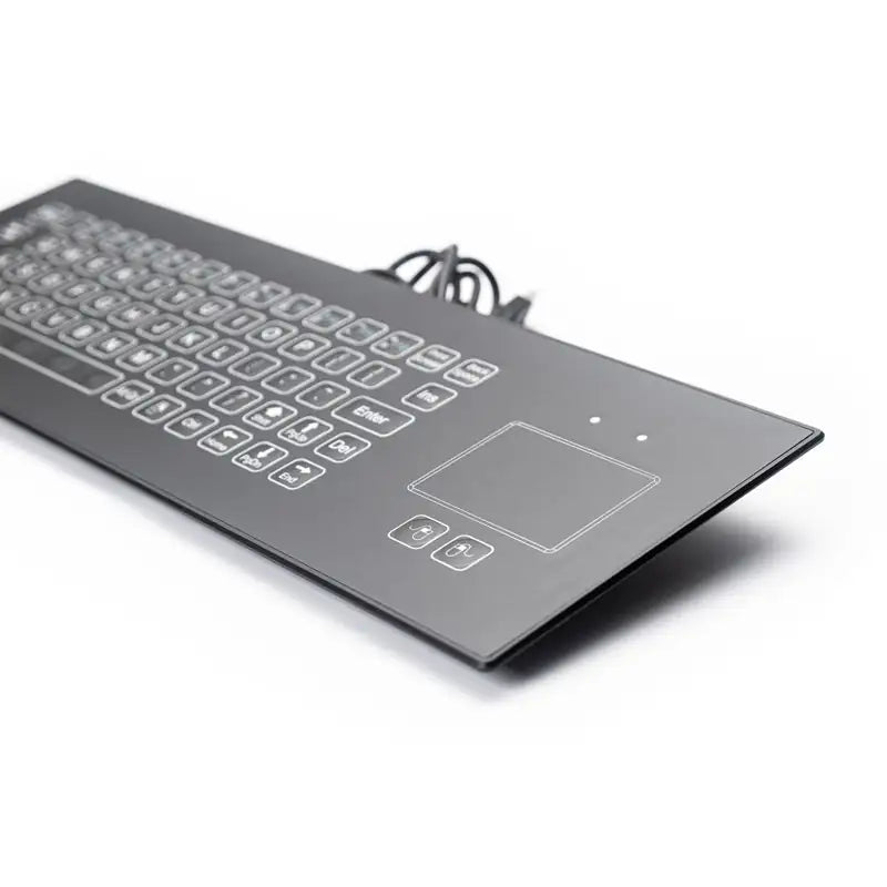 IP66 Waterproof Industrial Metal Medical Grade Ultra-thin Membrane Keyboard