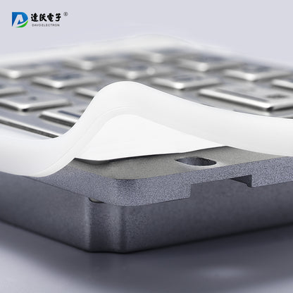 16 Keys USB Kiosk illuminated Keypads IP68 Waterproof Metal Stainless Steel Backlit Numeric Keypad