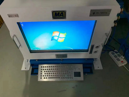 Heavy Duty 89Key Industrial Stainless Steel Integrated Touchpad Desktop Metal Keyboard For Coal Mine And Petrochemical Equipment