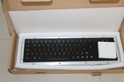 Professional IP65 Vandal Resistant Stainless Steel Metallic Keyboard Waterproof
