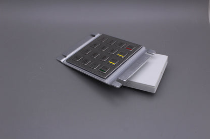 Metal Keypad Vandal Proof Rugged Panel Mount Stainless Steel Keyboard for Kiosk USB Industrial Keyboard With 16 Keys 4x4 Matrix