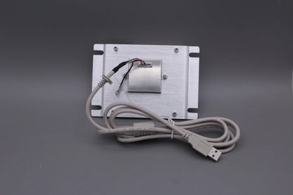 Metal Keypad Vandal Proof Rugged Panel Mount Stainless Steel Keyboard for Kiosk USB Industrial Keyboard With 16 Keys 4x4 Matrix