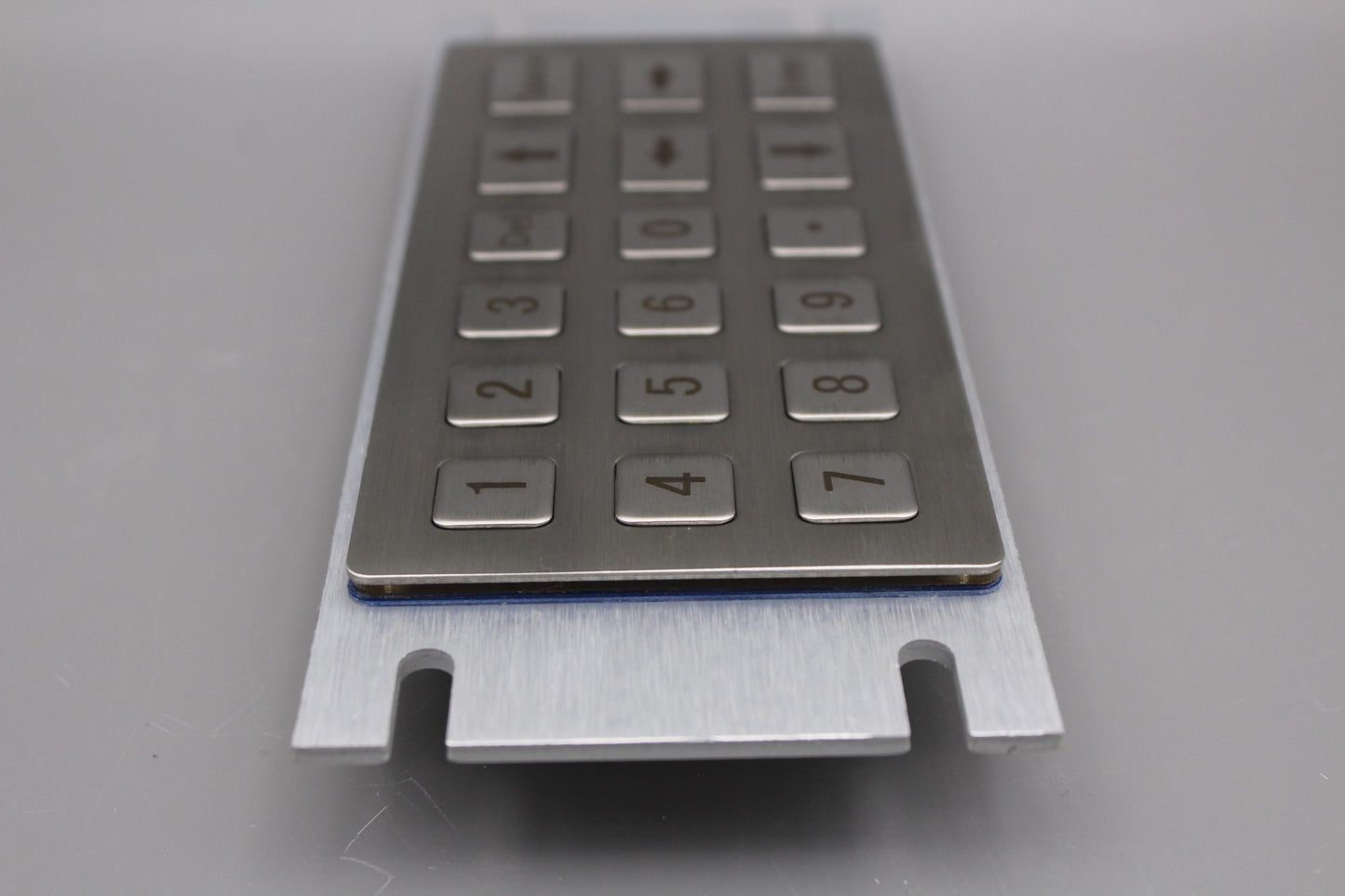 Kiosk Metal Rugged Keyboard With 18 Keys Numberic Vandal Proof 304 Stainless Steel Custom Vending Machine Keypad