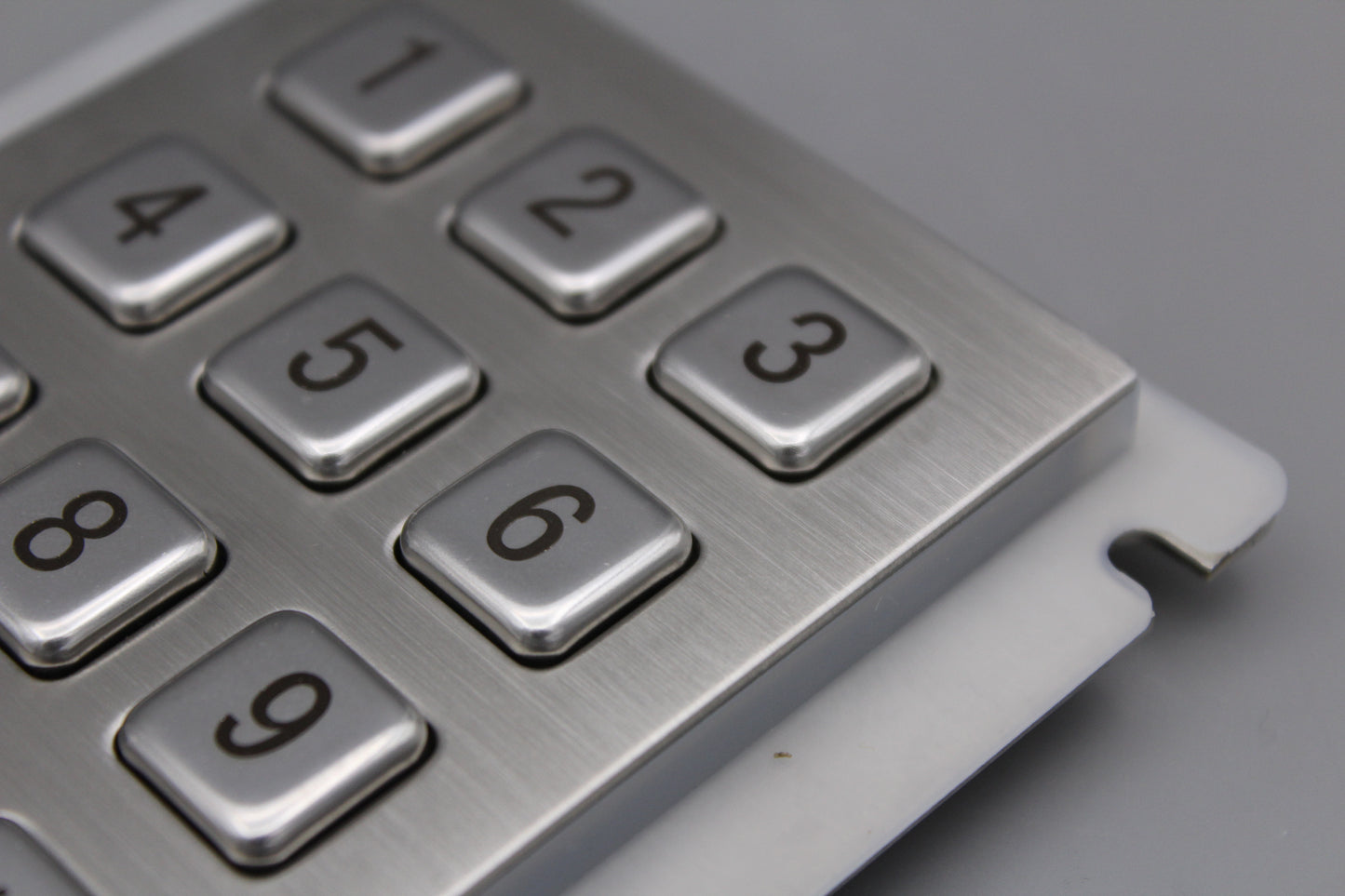 IP66 Waterproof outdoor keyboard Stainless Steel Industrial Keyboard With 12 keys Matrix Metal Keyboard Telephone Keypad