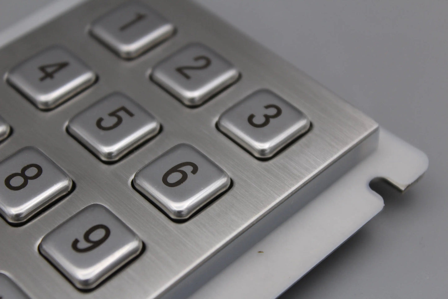 IP66 Waterproof outdoor keyboard Stainless Steel Industrial Keyboard With 12 keys Matrix Metal Keyboard Telephone Keypad