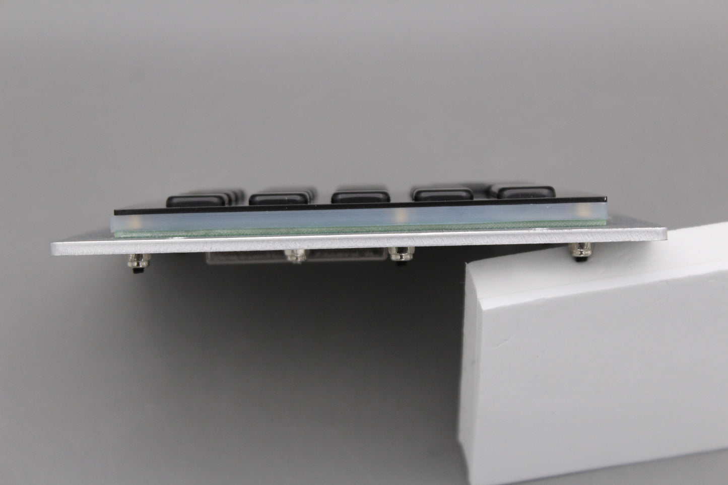 Black 18 Keys IP65 Compact Vandal Proof Stainless Steel Industrial Metal Numeric Keypad