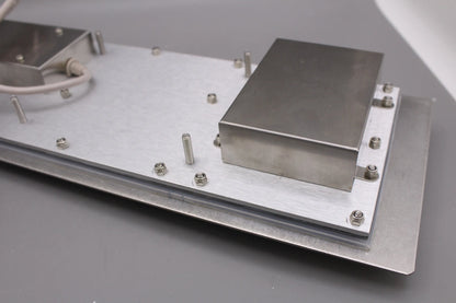 Customized IP65 Waterproof Metal Industrial Stainless Steel Rugged Keyboard With Trackball For CNC Machine