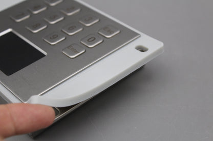Industrial Stainless Steel IP65 Waterproof 12 Keys Metal Numeric Keypad With Touchpad