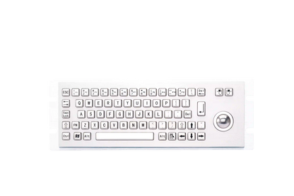 Industrial Kiosk Keypads Custom Vandal Proof Metal Keyboards With Trackball